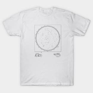 Star Finder Vintage Patent Hand Drawing T-Shirt